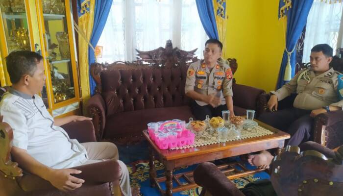 AKP Zahirin Kunjungi Calon Kades Margomulyo, Ini Pesanya