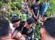 Mobil Agya Terjun Bebas ke Sungai Komering