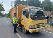 Tekan Angka Pelanggaran Polsek Cempaka Lakukan Razia Kendaraan