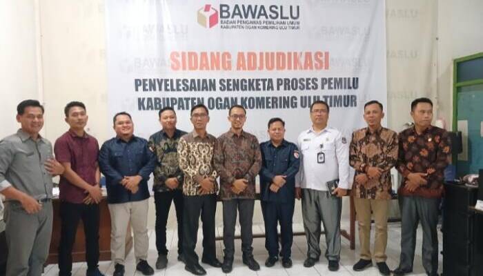Silaturahmi dan Koordinasi KPU OKU Timur ke Kantor Bawaslu
