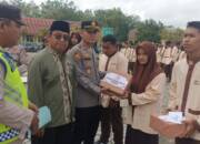 Sambut HUT Bhayangkara, Kapolsek Madang Suku II Sambangi Sekolah Bantu Alat Tulis dan Uang Saku untuk Pelajar