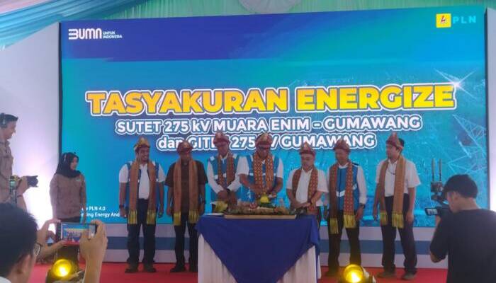 Anggota Polsek Belitang II Hadiri Peresmian Sutet 275 KV Muara Enim – Gumawang