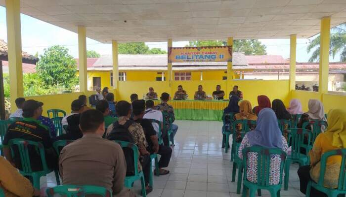 AKP Johan Syafri Hadiri Rapat Persiapan HUT RI ke 79 di Belitang II