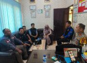 Kunjungan Panwascam ke Polsek Madang Suku II, Wujudkan Pilkada Damai