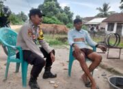 Bhabinkamtibmas Polsek Semendawai Suku III Semakin Aktif Lakukan Cooling System