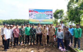 Polsek Belitang II Launching Gugus Tugas Polri Dukung Ketahanan Pangan