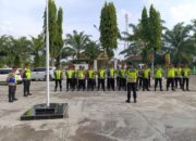 AKP Johan Syafri SE Pipin Apel Personil Pengamanan TPS, ini Pesannya