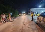 Patroli Gabungan Polsek Belitang II dan Koramil serta Pol PP