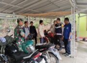 Bhabinkamtibmas Polsek Semendawai Suku III Berikan Himbauan Kamtibmas Pada Warga Jelang Nataru