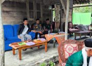 Bripka Eko Hadiri Pengajian di Desa Sriwangi