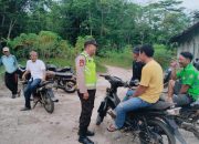 Polsek Semendawai Suku III Gelar Himbauan Kamtibmas