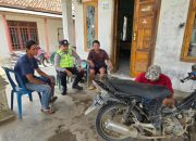 Anggota Polsek Semendawai Suku III Gelar Kegiatan Kamtibmas di Desa Taraman