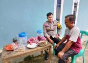 Bhabinkamtibmas Polsek Semendawai Suku III Gelar Kegiatan Sambang dan Himbauan Kamtibmas