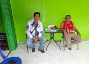 Kanit Reskrim Polsek Semendawai Suku III Lakukan Sambang ke Kediaman Kades Margodadi