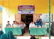 Penilaian Lomba Desa Tingkat Kabupaten di Desa Sumber Jaya