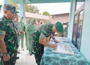 Kunjungan Kerja Dandim 0403/OKU di Koramil 403-15/Belitang II