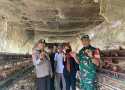 Bripka Carista Lakukan Pengecekan Ayam Petelur di Desa Kerujon