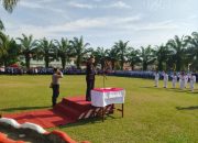 Upacara Peringatan HUT RI ke-80 di Kecamatan Belitang II