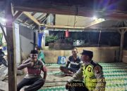 Polsek Belitang II Gencar Lakukan Pengecekan Pos Ronda Jaga Malam untuk Antisipasi Tindak Pidana
