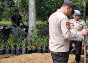 Polsek Semendawai Suku III Dukung Ketahanan Pangan dengan Pengecekan Tanaman Pangan