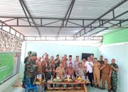 Kapolsek Belitang II, Camat Belitang II, dan Camat Belitang Mulya Kunjungi Koramil 403-15/Belitang II