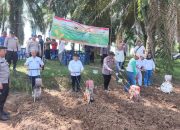 Polsek Semendawai Suku III Laksanakan Zoom Meeting Penanaman Jagung Serentak Kuartal IV