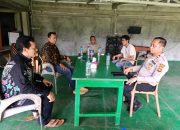Polsek Belitang II Lakukan Sambang dengan Tokoh Masyarakat Desa Kelirejo