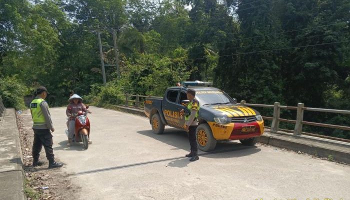 Polsek Belitang II Laksanakan Patroli Antisipasi 3C di Desa Tegal Besar