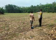 Polsek Madang Suku I Lakukan Pemantauan Lahan Ketahanan Pangan Nasional