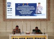 Polres OKU Timur Gelar Rapat Koordinasi Lintas Sektoral Kesiapan Operasi Lilin Musi 2025