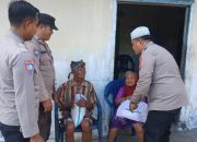 Kapolres OKU Timur Salurkan Bantuan Sosial kepada Masyarakat Distabelitas dan Orang Jompo