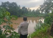 Polsek BP Peliung Intensifkan Monitoring Debit Air Sungai Komering, Situasi Aman
