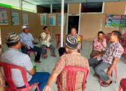 Bhabinkamtibmas BP Peliung Sambang Warga, Himbau Ketahanan Pangan dan Keselamatan