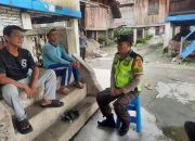 Bhabinkamtibmas BP Peliung Lakukan Silaturahmi dan Sambang di Desa Pulau Negara